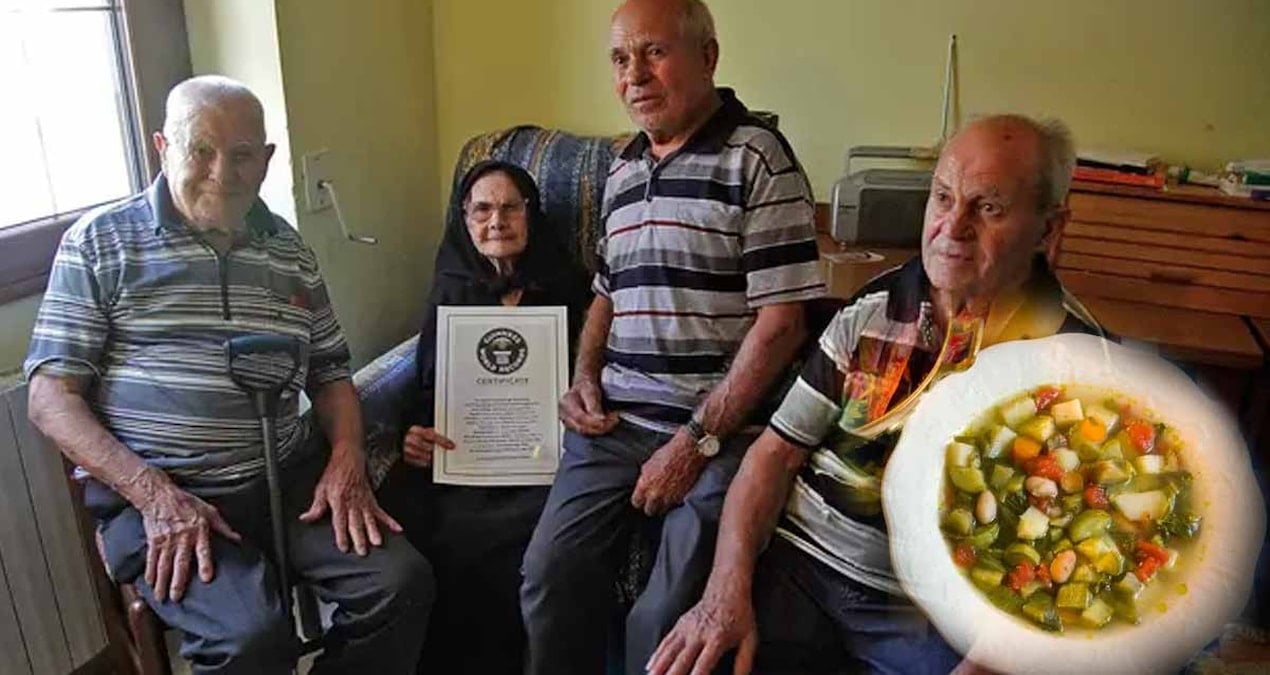 ‘Dünyanın en yaşlı ailesi’ olarak Guinness Rekorlar Kitabı’na girmişlerdi: Her gün öğle yemeğinde aynı çorbayı içiyorlardı