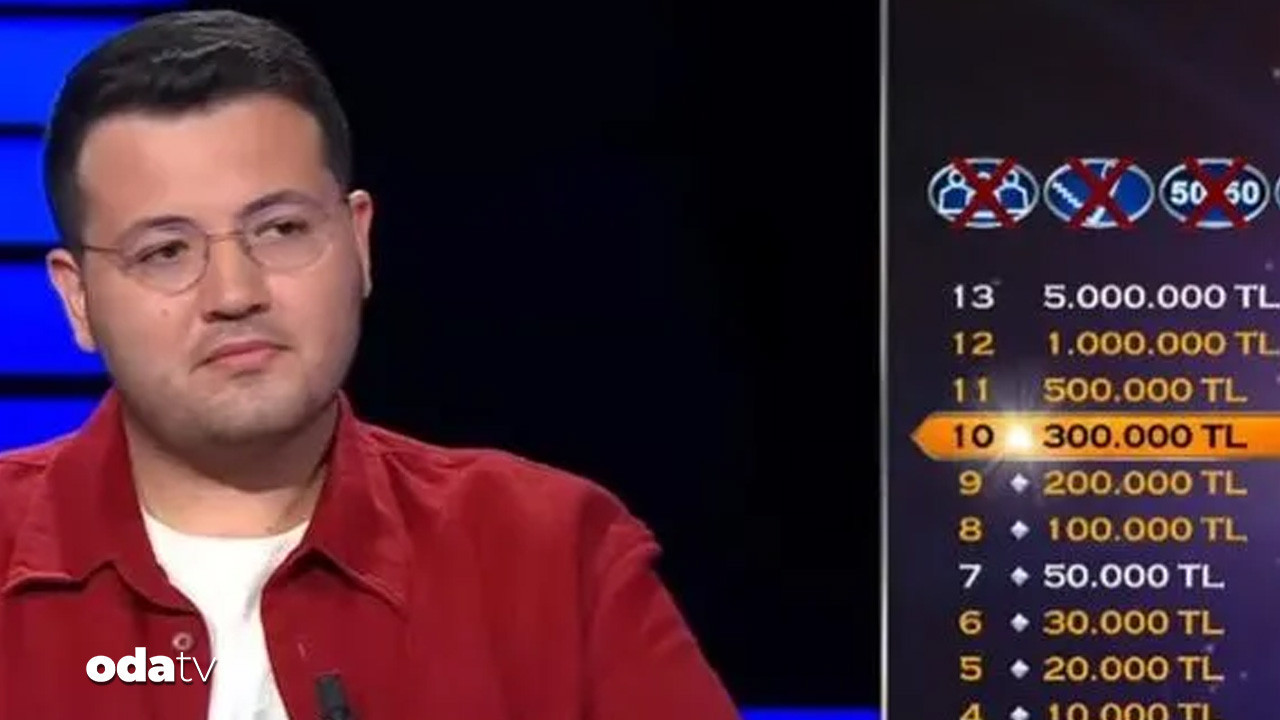 Milyonerde dikkat çeken Gazze sorusu