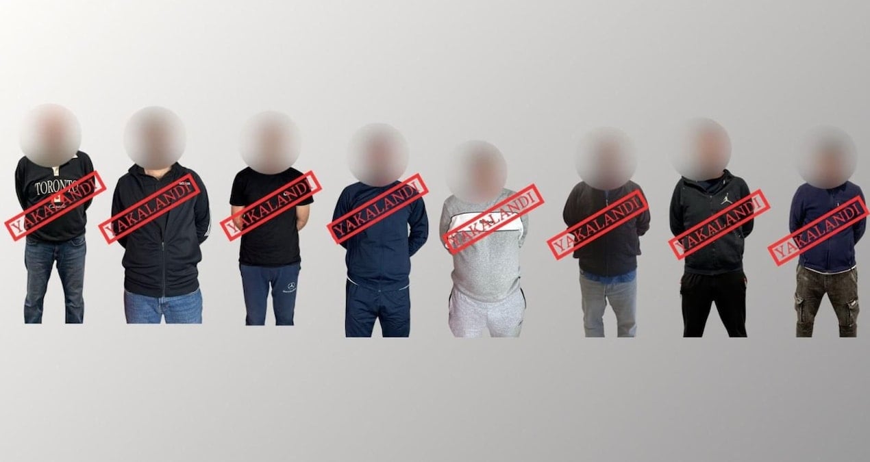 6’sı Kırmızı Bülten ile aranan 8 suçlu Türkiye’ye getirildi