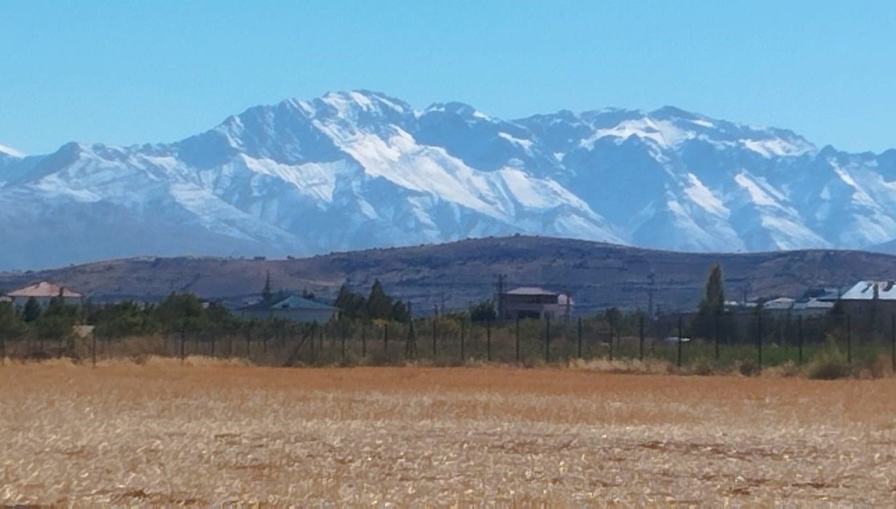 Binboğa Dağı beyaza büründü
