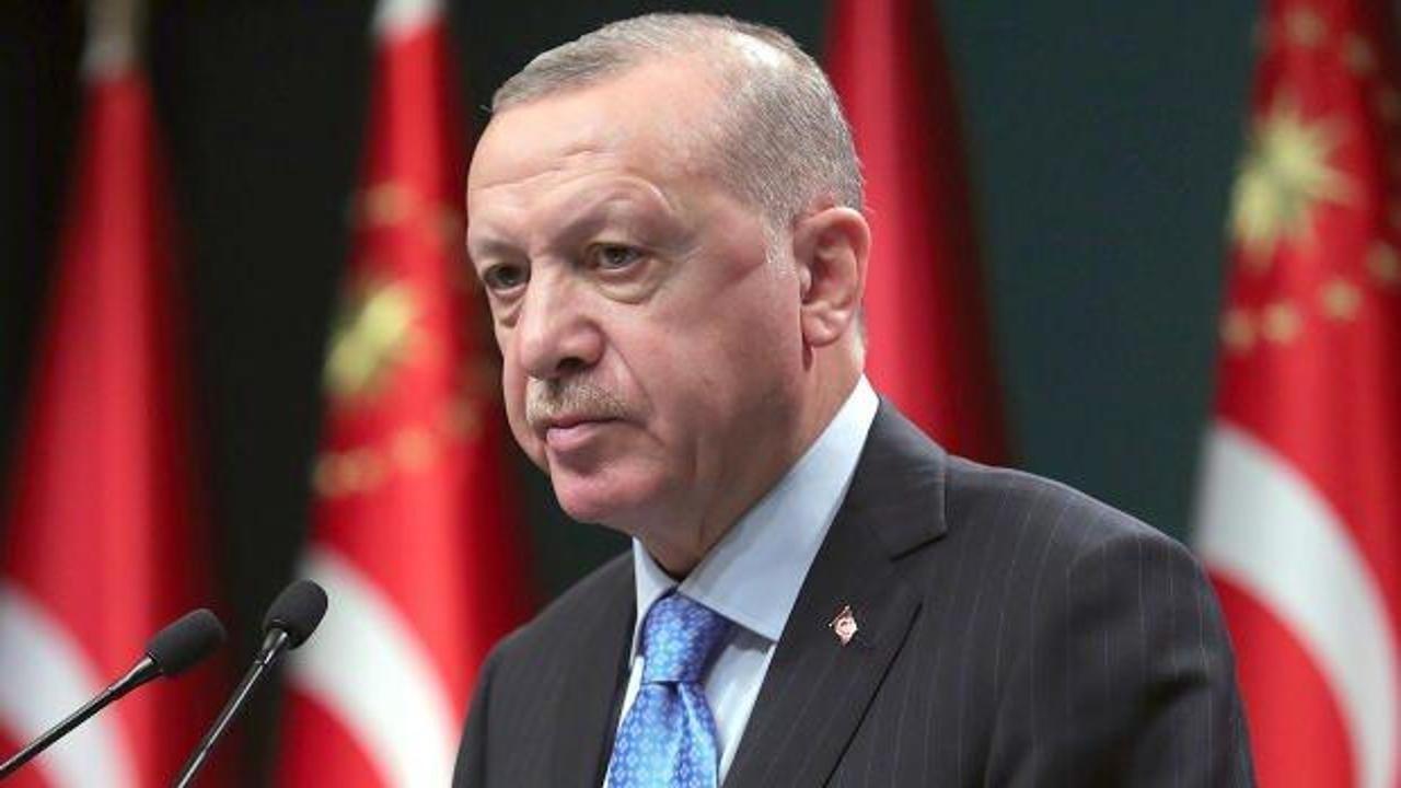 Erdoğan’dan şehit ailelerine başsağlığı mesajı