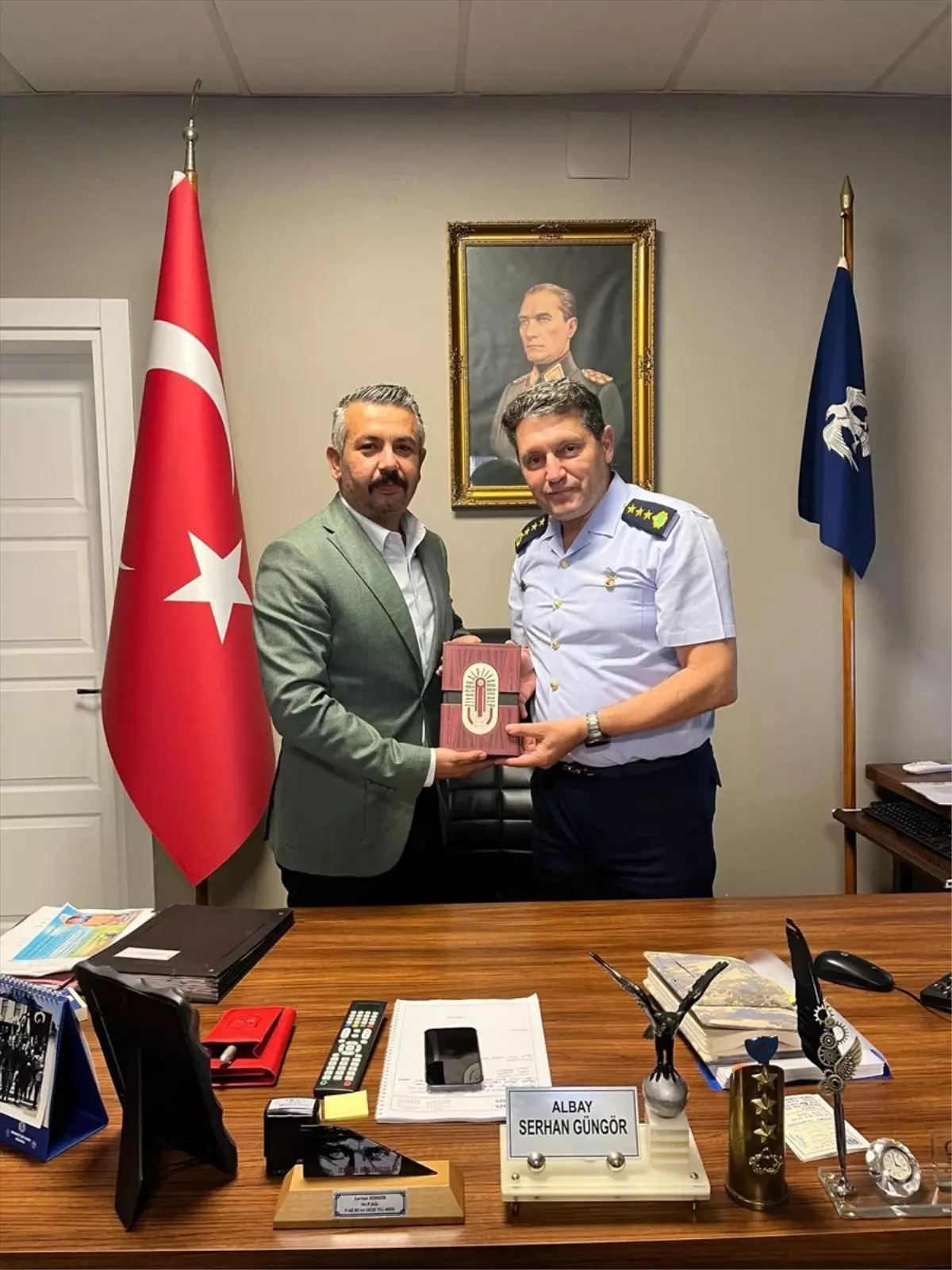 Satar’dan Garnizon Komutanı’na Ziyaret