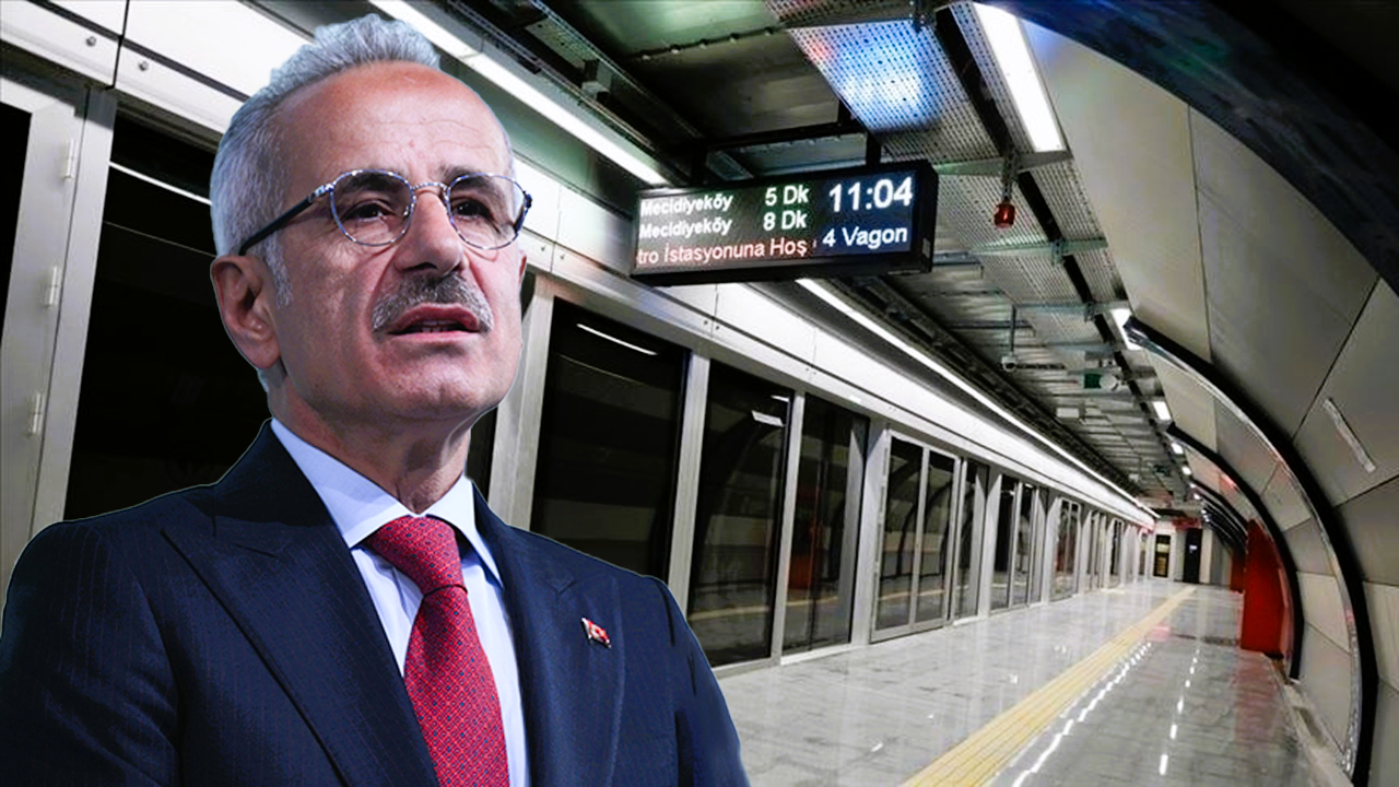 Bakan Uraloğlu duyurdu! Olağanüstü durumlarda metrolara 1,4 milyon kişi sığınabilecek