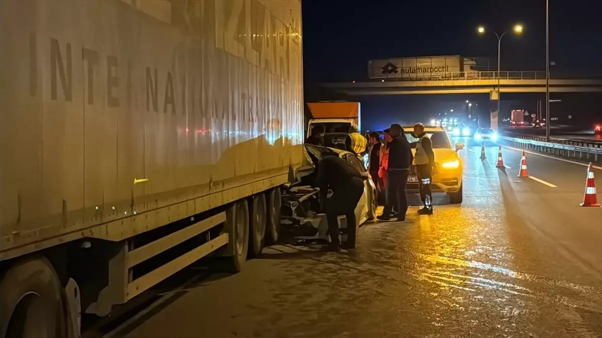 Çayırova’da Trafik Kazası: Bir Yaralı