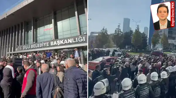 Gerekçe: CHP’li olmaları… Şişli Belediyesi önünde ‘işten çıkarma’ protestosu!