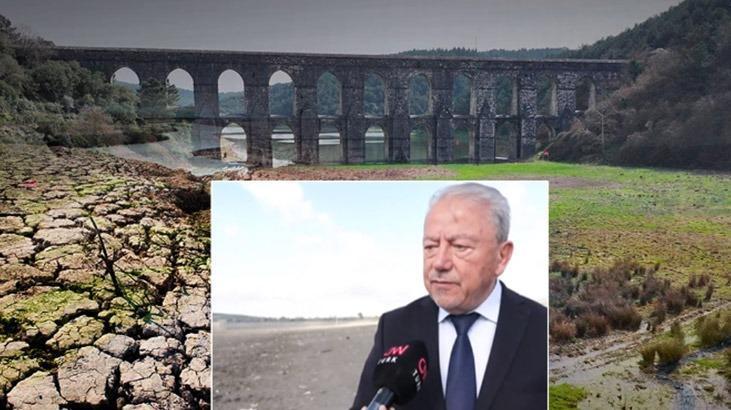 İstanbul’da tehlike çanları | Barajlar dibe vurdu: Prof. Dr. Orhan Şen’den ’50 gün’ uyarısı