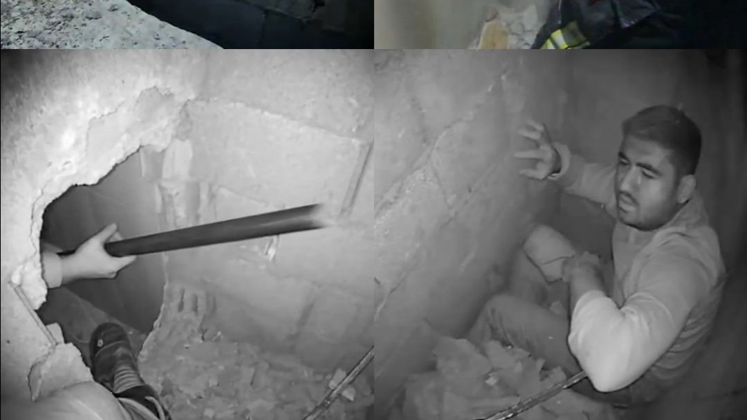 Kablo çeken işçi havalandırma boşluğuna düştü