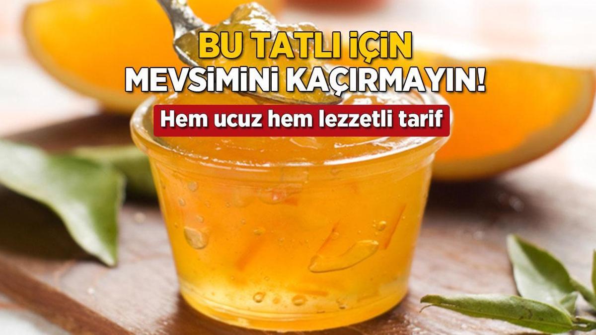 Mandalina mevsimini kaçırmayın! Hem ucuz hem lezzetli tatlı tarifi