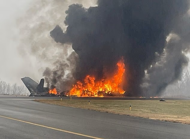 ABD’de özel jet havaalanına çakıldı. Ölü ve yaralılar var