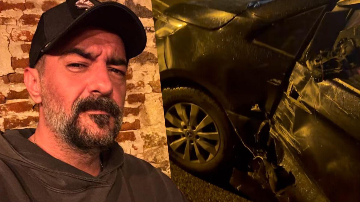 Celil Nalçakan trafik kazası geçirdi, “Benden duyun istedim”