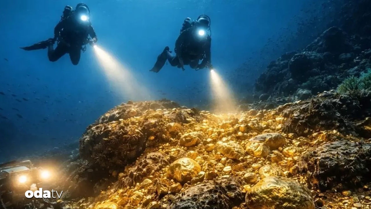 Deniz altında dev altın madeni buldular