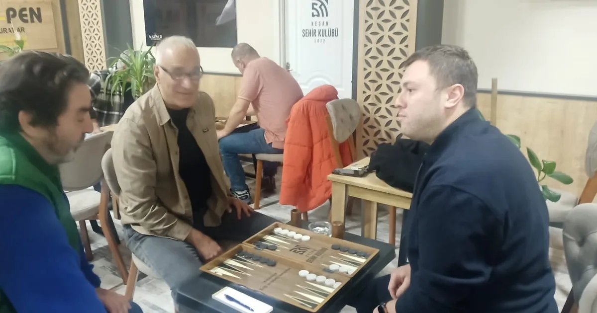 Edirne Keşan’da tavla heyecanı başladı
