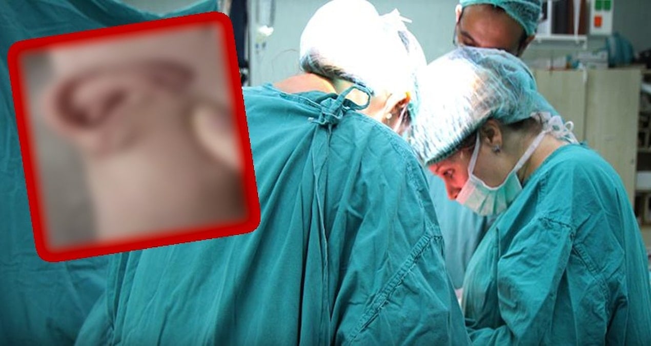 Eşi benzeri olmayan olay: Kulağını 5 ay ayağında taşıdı