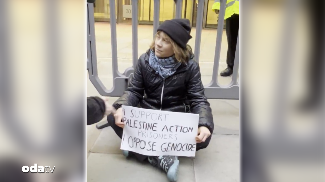 İngiltere’de Filistin protestosu: Greta Thunberg gözaltına alındı