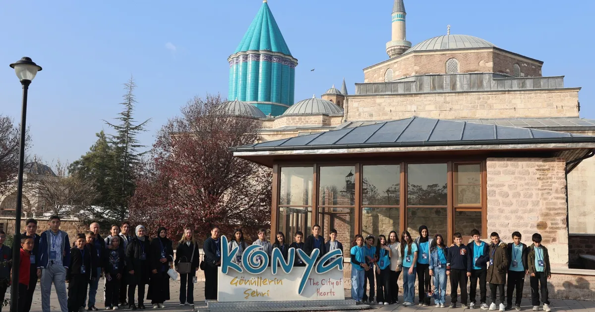 Konya’da öğrenciler tarihi kültürel mekanlarını keşfediyor