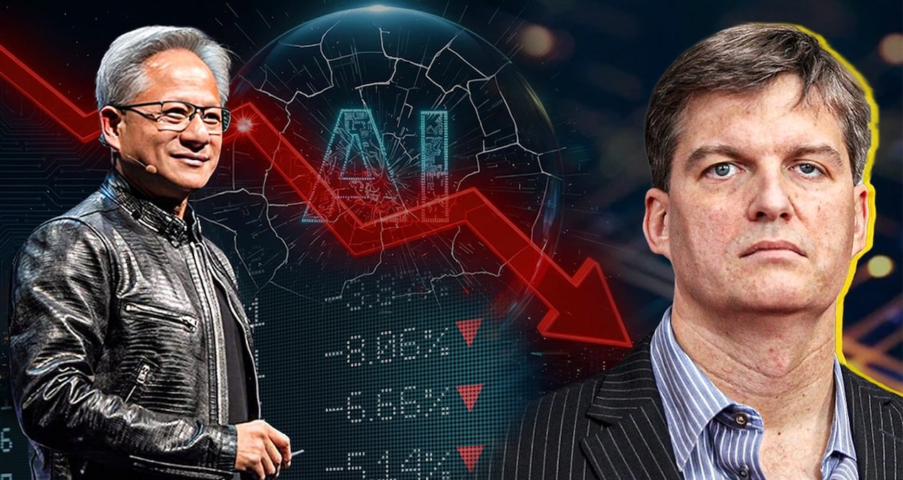 Kriz kahini Burry: AI balonu patlayacak, 4 trilyon değerindeki Nvidia yüzde 80 çökebilir