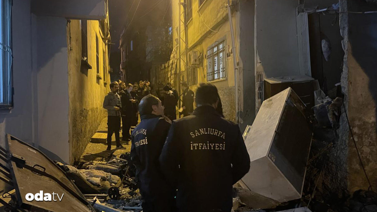 Şanlıurfa’da bomba gibi tüp patlaması