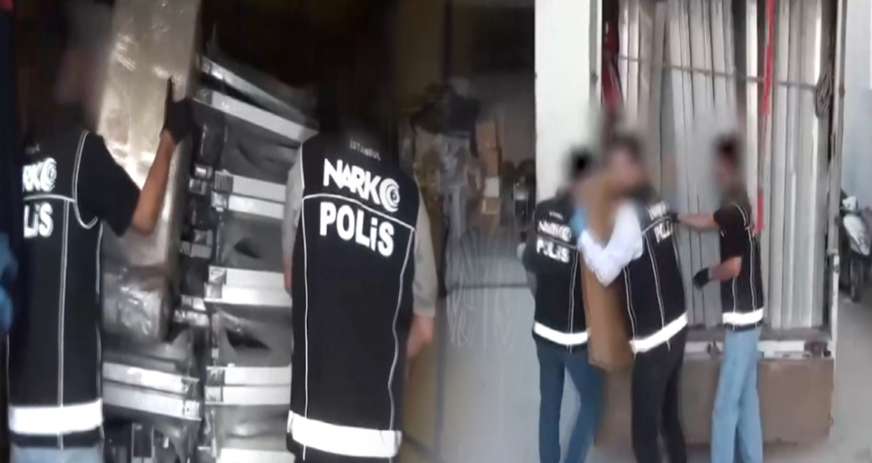 Bağcılar’da Duş Tekneleri Arasında 92,5 Kilogram Eroin Ele Geçirildi
